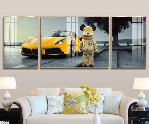 Tranh Gấu Bearbrick - KAWS | Tranh Ngọc Việt - Đắk Lắk | Tranh Ngọc Việt - Xưởng Tranh Đẹp Buôn Ma Thuột (BMT) DakLak