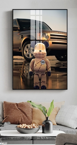 Tranh Gấu Bearbrick - KAWS | Tranh Ngọc Việt - Đắk Lắk | Tranh Ngọc Việt - Xưởng Tranh Đẹp Buôn Ma Thuột (BMT) DakLak