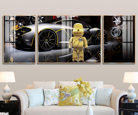 Tranh Gấu Bearbrick - KAWS | Tranh Ngọc Việt - Đắk Lắk | Tranh Ngọc Việt - Xưởng Tranh Đẹp Buôn Ma Thuột (BMT) DakLak