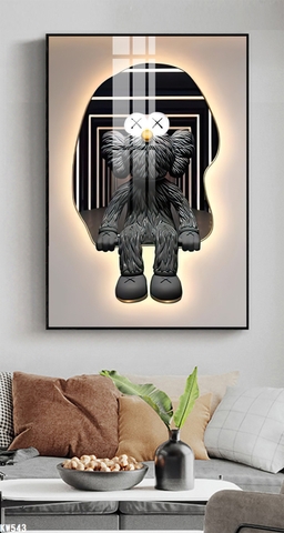 Tranh Gấu Bearbrick - KAWS | Tranh Ngọc Việt - Đắk Lắk | Tranh Ngọc Việt - Xưởng Tranh Đẹp Buôn Ma Thuột (BMT) DakLak