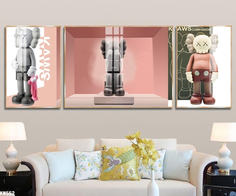 Tranh Gấu Bearbrick - KAWS | Tranh Ngọc Việt - Đắk Lắk | Tranh Ngọc Việt - Xưởng Tranh Đẹp Buôn Ma Thuột (BMT) DakLak