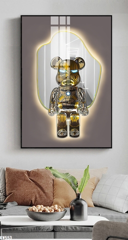 Tranh Gấu Bearbrick - KAWS | Tranh Ngọc Việt - Đắk Lắk | Tranh Ngọc Việt - Xưởng Tranh Đẹp Buôn Ma Thuột (BMT) DakLak