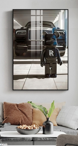 Tranh Gấu Bearbrick - KAWS | Tranh Ngọc Việt - Đắk Lắk | Tranh Ngọc Việt - Xưởng Tranh Đẹp Buôn Ma Thuột (BMT) DakLak