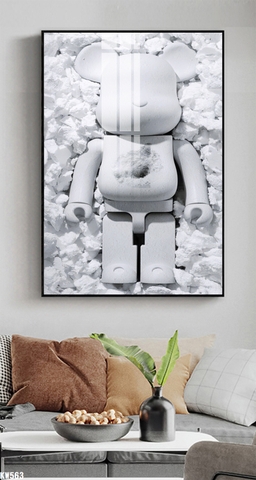 Tranh Gấu Bearbrick - KAWS | Tranh Ngọc Việt - Đắk Lắk | Tranh Ngọc Việt - Xưởng Tranh Đẹp Buôn Ma Thuột (BMT) DakLak