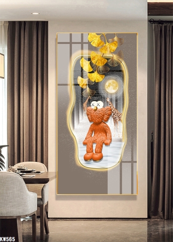 Tranh Gấu Bearbrick - KAWS | Tranh Ngọc Việt - Đắk Lắk | Tranh Ngọc Việt - Xưởng Tranh Đẹp Buôn Ma Thuột (BMT) DakLak