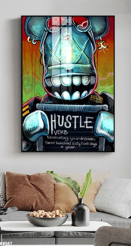 Tranh Gấu Bearbrick - KAWS | Tranh Ngọc Việt - Đắk Lắk | Tranh Ngọc Việt - Xưởng Tranh Đẹp Buôn Ma Thuột (BMT) DakLak