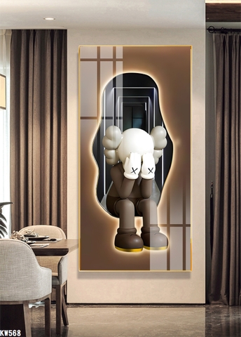 Tranh Gấu Bearbrick - KAWS | Tranh Ngọc Việt - Đắk Lắk | Tranh Ngọc Việt - Xưởng Tranh Đẹp Buôn Ma Thuột (BMT) DakLak