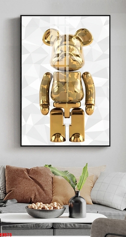 Tranh Gấu Bearbrick - KAWS | Tranh Ngọc Việt - Đắk Lắk | Tranh Ngọc Việt - Xưởng Tranh Đẹp Buôn Ma Thuột (BMT) DakLak