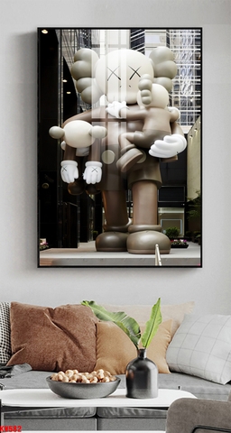 Tranh Gấu Bearbrick - KAWS | Tranh Ngọc Việt - Đắk Lắk | Tranh Ngọc Việt - Xưởng Tranh Đẹp Buôn Ma Thuột (BMT) DakLak