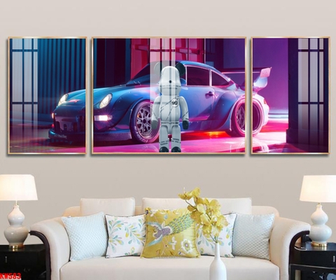 Tranh Gấu Bearbrick - KAWS | Tranh Ngọc Việt - Đắk Lắk | Tranh Ngọc Việt - Xưởng Tranh Đẹp Buôn Ma Thuột (BMT) DakLak