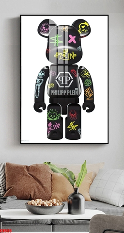 Tranh Gấu Bearbrick - KAWS | Tranh Ngọc Việt - Đắk Lắk | Tranh Ngọc Việt - Xưởng Tranh Đẹp Buôn Ma Thuột (BMT) DakLak