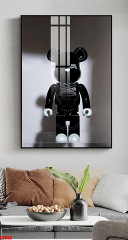 Tranh Gấu Bearbrick - KAWS | Tranh Ngọc Việt - Đắk Lắk | Tranh Ngọc Việt - Xưởng Tranh Đẹp Buôn Ma Thuột (BMT) DakLak