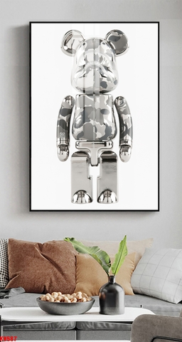 Tranh Gấu Bearbrick - KAWS | Tranh Ngọc Việt - Đắk Lắk | Tranh Ngọc Việt - Xưởng Tranh Đẹp Buôn Ma Thuột (BMT) DakLak