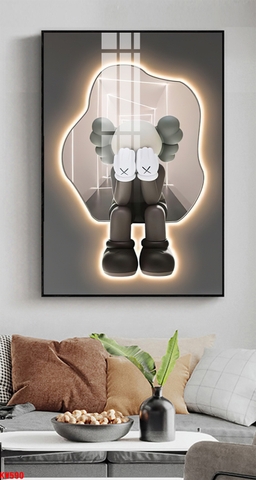 Tranh Gấu Bearbrick - KAWS | Tranh Ngọc Việt - Đắk Lắk | Tranh Ngọc Việt - Xưởng Tranh Đẹp Buôn Ma Thuột (BMT) DakLak