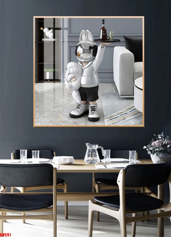 Tranh Gấu Bearbrick - KAWS | Tranh Ngọc Việt - Đắk Lắk | Tranh Ngọc Việt - Xưởng Tranh Đẹp Buôn Ma Thuột (BMT) DakLak