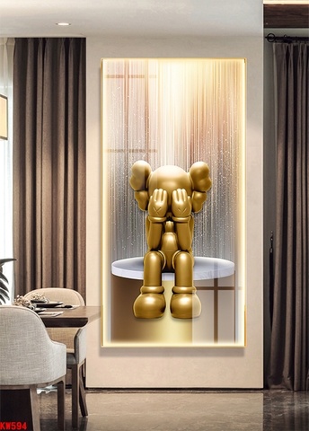 Tranh Gấu Bearbrick - KAWS | Tranh Ngọc Việt - Đắk Lắk | Tranh Ngọc Việt - Xưởng Tranh Đẹp Buôn Ma Thuột (BMT) DakLak