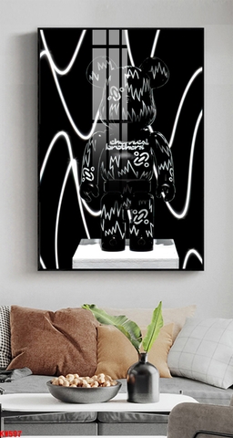 Tranh Gấu Bearbrick - KAWS | Tranh Ngọc Việt - Đắk Lắk | Tranh Ngọc Việt - Xưởng Tranh Đẹp Buôn Ma Thuột (BMT) DakLak