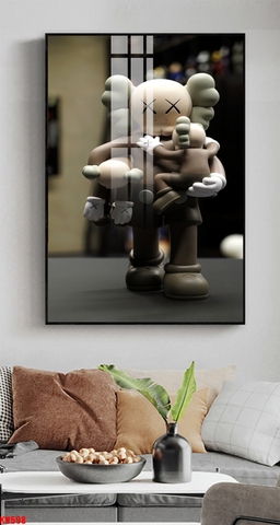 Tranh Gấu Bearbrick - KAWS | Tranh Ngọc Việt - Đắk Lắk | Tranh Ngọc Việt - Xưởng Tranh Đẹp Buôn Ma Thuột (BMT) DakLak