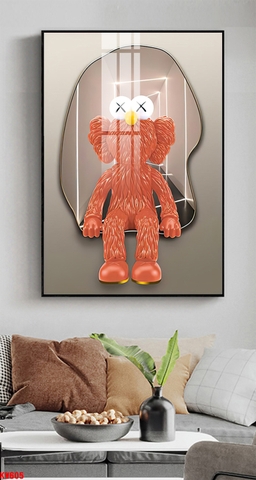 Tranh Gấu Bearbrick - KAWS | Tranh Ngọc Việt - Đắk Lắk | Tranh Ngọc Việt - Xưởng Tranh Đẹp Buôn Ma Thuột (BMT) DakLak