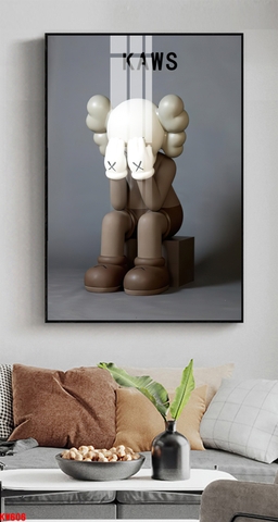 Tranh Gấu Bearbrick - KAWS | Tranh Ngọc Việt - Đắk Lắk | Tranh Ngọc Việt - Xưởng Tranh Đẹp Buôn Ma Thuột (BMT) DakLak