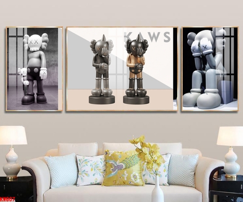 Tranh Gấu Bearbrick - KAWS | Tranh Ngọc Việt - Đắk Lắk | Tranh Ngọc Việt - Xưởng Tranh Đẹp Buôn Ma Thuột (BMT) DakLak