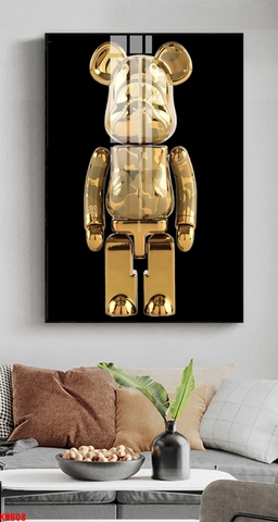 Tranh Gấu Bearbrick - KAWS | Tranh Ngọc Việt - Đắk Lắk | Tranh Ngọc Việt - Xưởng Tranh Đẹp Buôn Ma Thuột (BMT) DakLak