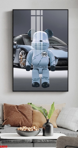 Tranh Gấu Bearbrick - KAWS | Tranh Ngọc Việt - Đắk Lắk | Tranh Ngọc Việt - Xưởng Tranh Đẹp Buôn Ma Thuột (BMT) DakLak