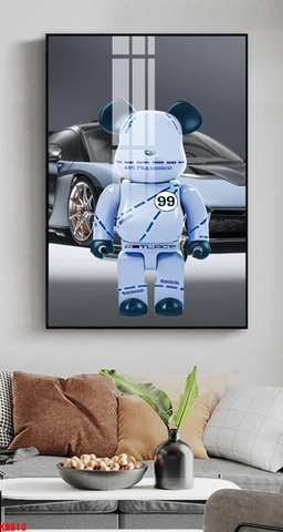 Tranh Gấu Bearbrick - KAWS | Tranh Ngọc Việt - Đắk Lắk | Tranh Ngọc Việt - Xưởng Tranh Đẹp Buôn Ma Thuột (BMT) DakLak