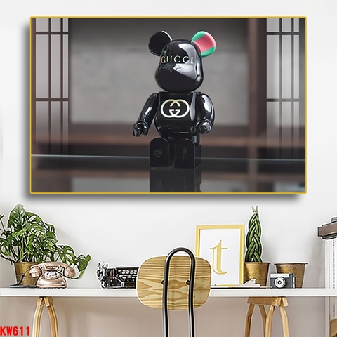 Tranh Gấu Bearbrick - KAWS | Tranh Ngọc Việt - Đắk Lắk | Tranh Ngọc Việt - Xưởng Tranh Đẹp Buôn Ma Thuột (BMT) DakLak