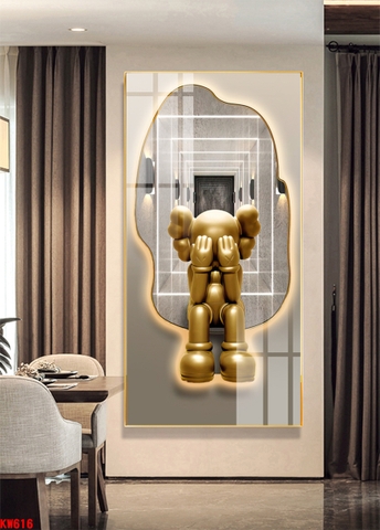 Tranh Gấu Bearbrick - KAWS | Tranh Ngọc Việt - Đắk Lắk | Tranh Ngọc Việt - Xưởng Tranh Đẹp Buôn Ma Thuột (BMT) DakLak