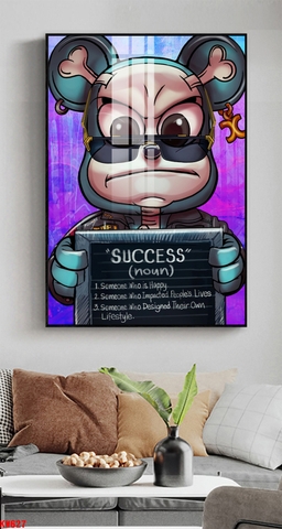 Tranh Gấu Bearbrick - KAWS | Tranh Ngọc Việt - Đắk Lắk | Tranh Ngọc Việt - Xưởng Tranh Đẹp Buôn Ma Thuột (BMT) DakLak