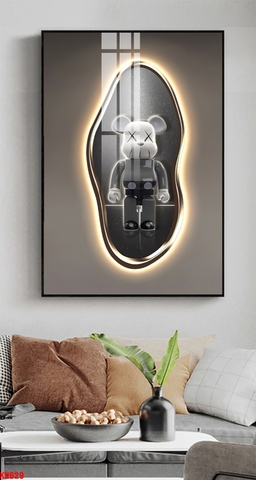 Tranh Gấu Bearbrick - KAWS | Tranh Ngọc Việt - Đắk Lắk | Tranh Ngọc Việt - Xưởng Tranh Đẹp Buôn Ma Thuột (BMT) DakLak