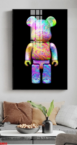 Tranh Gấu Bearbrick - KAWS | Tranh Ngọc Việt - Đắk Lắk | Tranh Ngọc Việt - Xưởng Tranh Đẹp Buôn Ma Thuột (BMT) DakLak