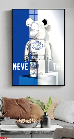 Tranh Gấu Bearbrick - KAWS | Tranh Ngọc Việt - Đắk Lắk | Tranh Ngọc Việt - Xưởng Tranh Đẹp Buôn Ma Thuột (BMT) DakLak