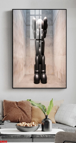 Tranh Gấu Bearbrick - KAWS | Tranh Ngọc Việt - Đắk Lắk | Tranh Ngọc Việt - Xưởng Tranh Đẹp Buôn Ma Thuột (BMT) DakLak