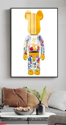 Tranh Gấu Bearbrick - KAWS | Tranh Ngọc Việt - Đắk Lắk | Tranh Ngọc Việt - Xưởng Tranh Đẹp Buôn Ma Thuột (BMT) DakLak