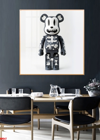Tranh Gấu Bearbrick - KAWS | Tranh Ngọc Việt - Đắk Lắk | Tranh Ngọc Việt - Xưởng Tranh Đẹp Buôn Ma Thuột (BMT) DakLak