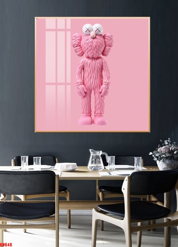 Tranh Gấu Bearbrick - KAWS | Tranh Ngọc Việt - Đắk Lắk | Tranh Ngọc Việt - Xưởng Tranh Đẹp Buôn Ma Thuột (BMT) DakLak