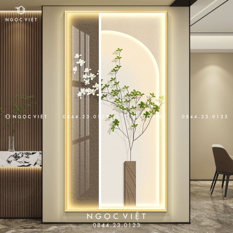 Tranh Đèn LED Tráng Gương - Dọc | Tranh Ngọc Việt - BMT DakLak | Tranh Ngọc Việt - Xưởng Tranh Đẹp Buôn Ma Thuột (BMT) DakLak
