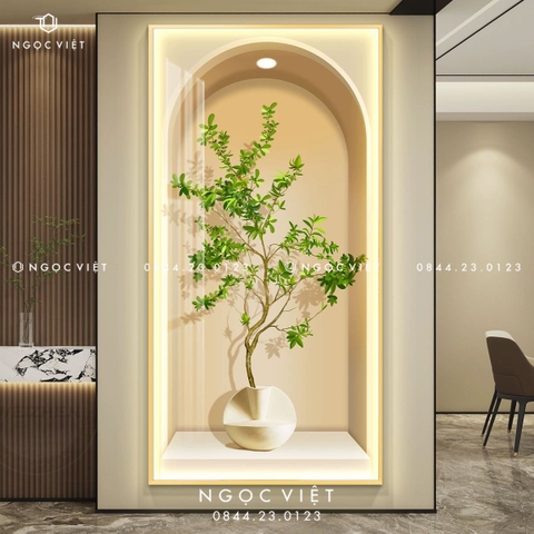 Tranh Đèn LED Tráng Gương - Dọc | Tranh Ngọc Việt - BMT DakLak | Tranh Ngọc Việt - Xưởng Tranh Đẹp Buôn Ma Thuột (BMT) DakLak