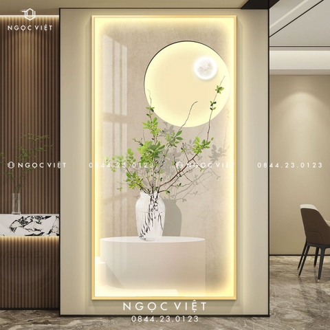 Tranh Đèn LED Tráng Gương - Dọc | Tranh Ngọc Việt - BMT DakLak | Tranh Ngọc Việt - Xưởng Tranh Đẹp Buôn Ma Thuột (BMT) DakLak