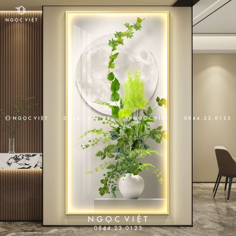 Tranh Đèn LED Tráng Gương - Dọc | Tranh Ngọc Việt - BMT DakLak | Tranh Ngọc Việt - Xưởng Tranh Đẹp Buôn Ma Thuột (BMT) DakLak