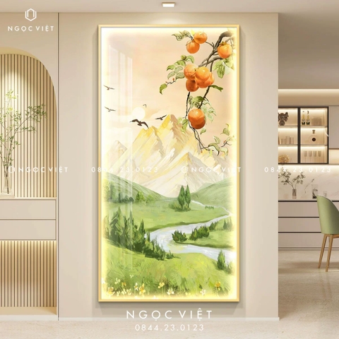 Tranh Đèn LED Tráng Gương - Dọc | Tranh Ngọc Việt - BMT DakLak | Tranh Ngọc Việt - Xưởng Tranh Đẹp Buôn Ma Thuột (BMT) DakLak