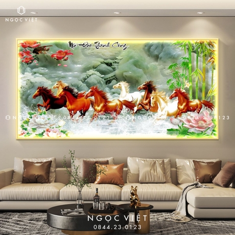 Tranh Đèn LED Tráng Gương - Ngang | Tranh Ngọc Việt - BMT DakLak | Tranh Ngọc Việt - Xưởng Tranh Đẹp Buôn Ma Thuột (BMT) DakLak