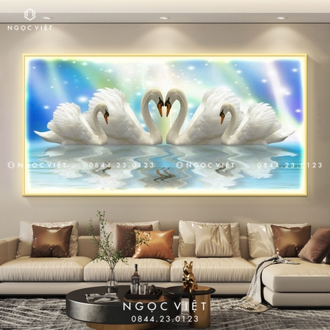 Tranh Đèn LED Tráng Gương - Ngang | Tranh Ngọc Việt - BMT DakLak | Tranh Ngọc Việt - Xưởng Tranh Đẹp Buôn Ma Thuột (BMT) DakLak