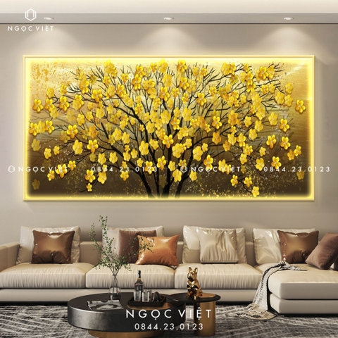 Tranh Đèn LED Tráng Gương - Ngang | Tranh Ngọc Việt - BMT DakLak | Tranh Ngọc Việt - Xưởng Tranh Đẹp Buôn Ma Thuột (BMT) DakLak