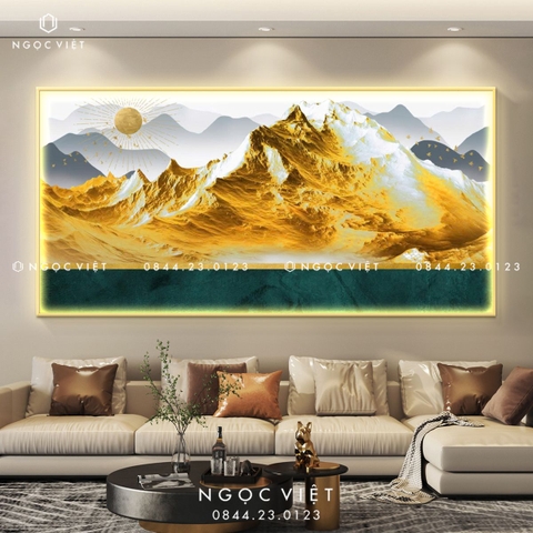 Tranh Đèn LED Tráng Gương - Ngang | Tranh Ngọc Việt - BMT DakLak | Tranh Ngọc Việt - Xưởng Tranh Đẹp Buôn Ma Thuột (BMT) DakLak