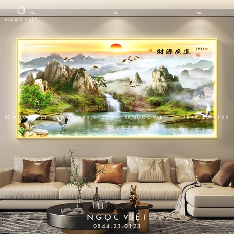 Tranh Đèn LED Tráng Gương - Ngang | Tranh Ngọc Việt - BMT DakLak | Tranh Ngọc Việt - Xưởng Tranh Đẹp Buôn Ma Thuột (BMT) DakLak