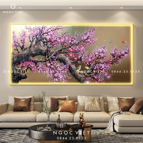 Tranh Đèn LED Tráng Gương - Ngang | Tranh Ngọc Việt - BMT DakLak | Tranh Ngọc Việt - Xưởng Tranh Đẹp Buôn Ma Thuột (BMT) DakLak