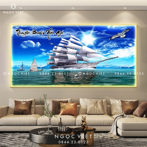 Tranh Đèn LED Tráng Gương - Ngang | Tranh Ngọc Việt - BMT DakLak | Tranh Ngọc Việt - Xưởng Tranh Đẹp Buôn Ma Thuột (BMT) DakLak